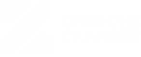 OneZone logo 2024 25 feature white