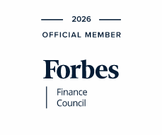 forbes white logo